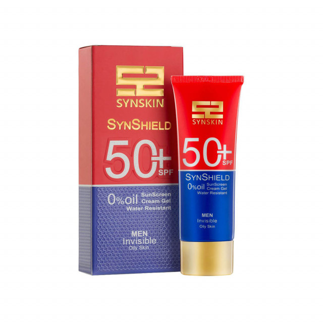 ژل کرم ضد آفتاب SPF 50 آقایان ساین اسکین مدل ساین شیلد