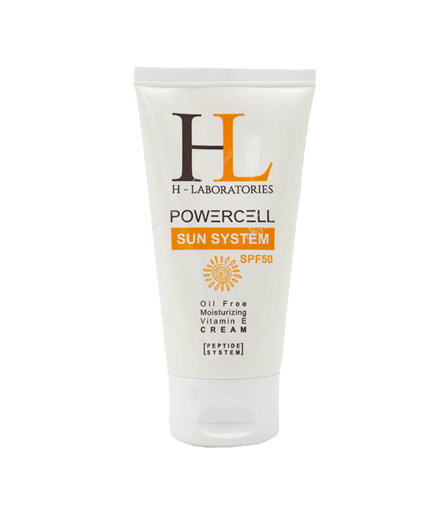 کرم ضد آفتاب بدون رنگ اچ ال SPF50: محافظت قوی و سبک