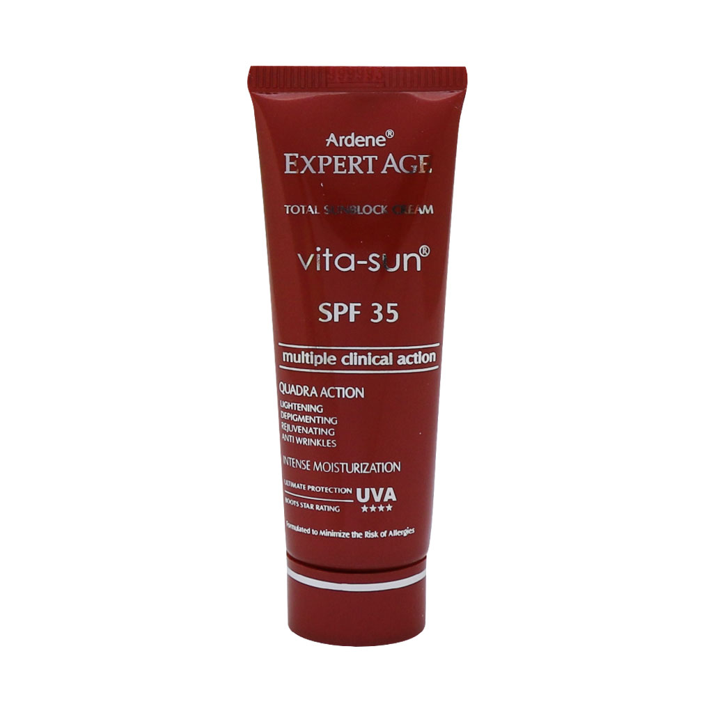 ضد آفتاب SPF35 ویتا سان اکسپرتیج آردن | آبرسان قوی، ضد لک، مناسب پوست خشک