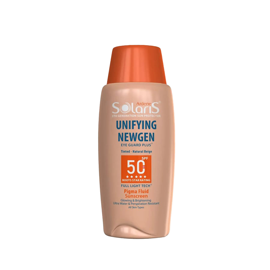 فلوئید ضد آفتاب یکدست کننده نیوژن آردن سولاریس (بژ طبیعی) SPF50
