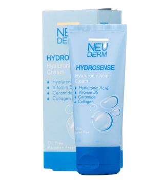 کرم آبرسان هیالورونیک اسید نئودرم Hydrosense | آبرسانی عمیق و ضد چروک