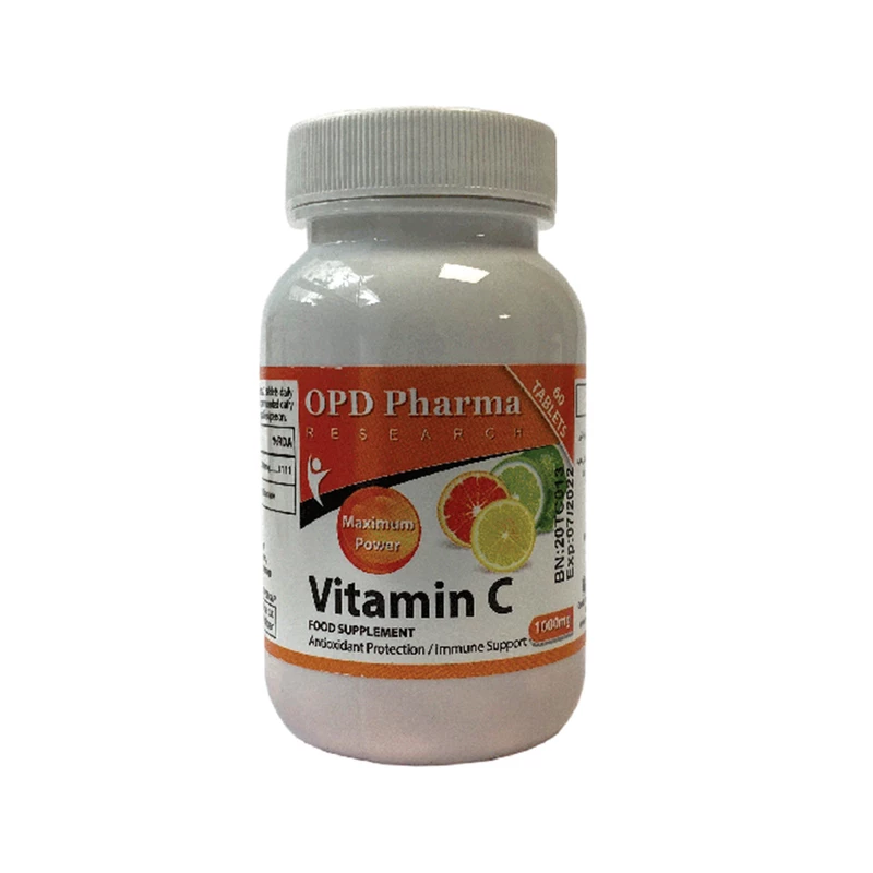 قرص ویتامین C 1000 میلی‌گرم او پی دی فارما - 60 عددی